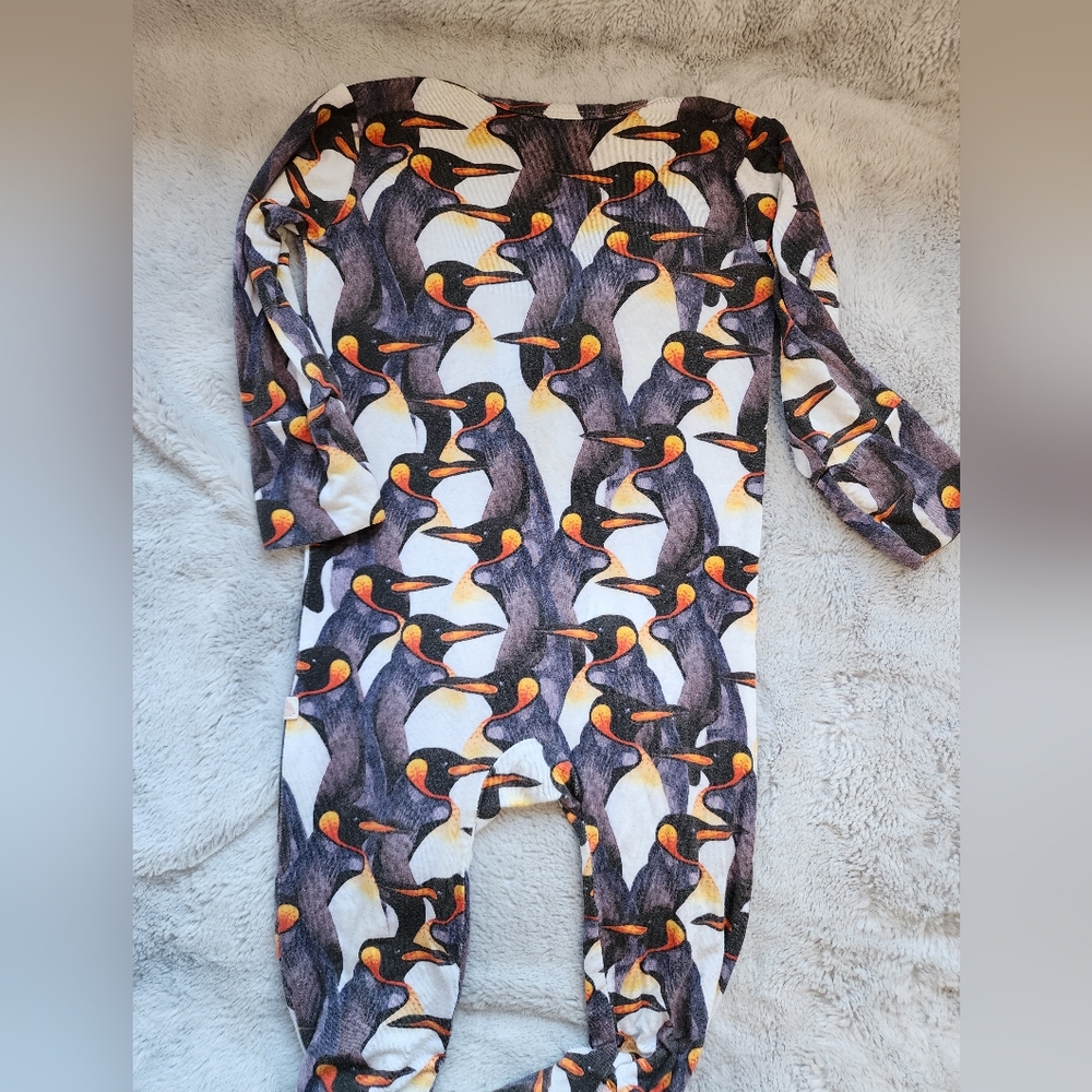 6-9mo Muse Threads Emperors Footie - Picture 3 of 4